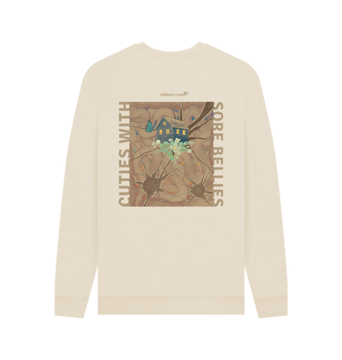 Oat Printed Sweater Back