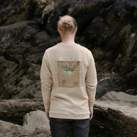 Cuties With Sore Bellies Crew Neck Classic Sweater