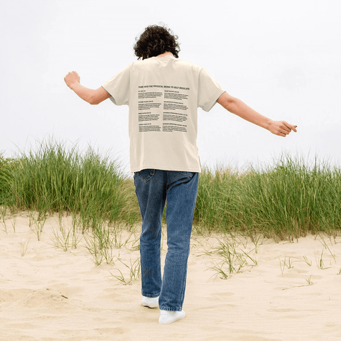 Energy Centers Relax Fit T-Shirt Double Side