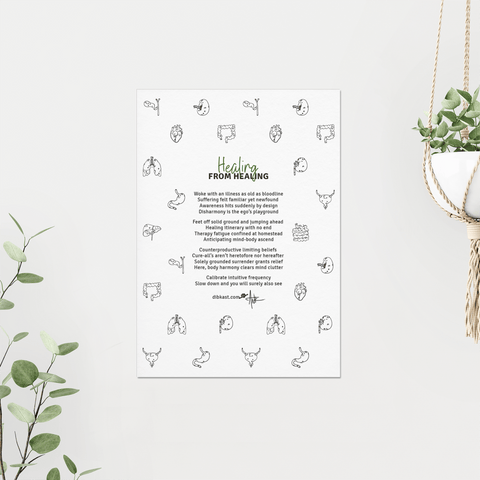 Healing From Healing (A3 Size)