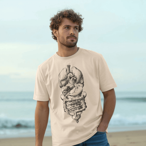 Organ Clock Classic Fit Classic T-Shirt Double Side