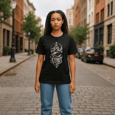 Almost Organ Clock Classic T-Shirt Single Side