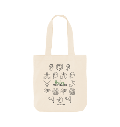 Natural Printed Bag