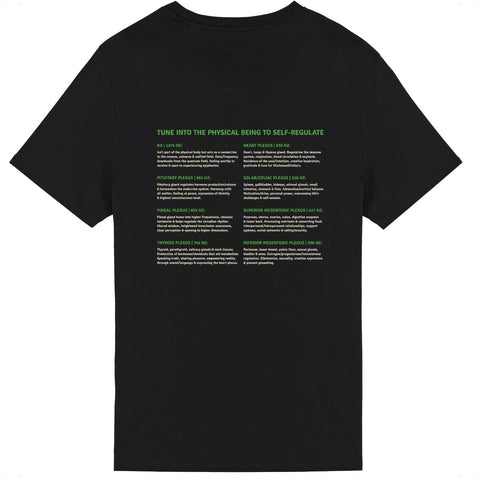 Black Almost Energy Centers Unisex T-Shirt Double Side - back_0