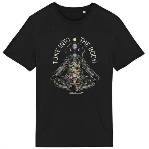 Black Almost Energy Centers Unisex T-Shirt Single Side - front_0