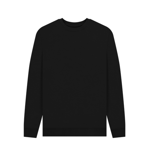 Black Printed Sweater