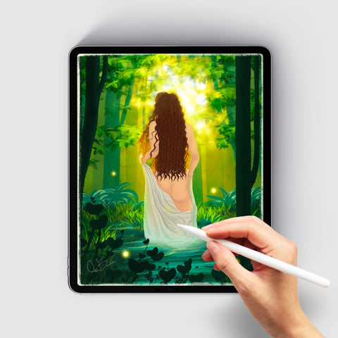 Personal Project; Dreamy Digital Painting