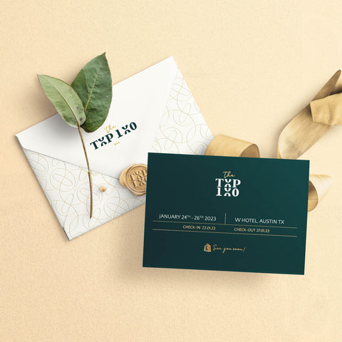 Shopify; Top100 2023 Event Branding