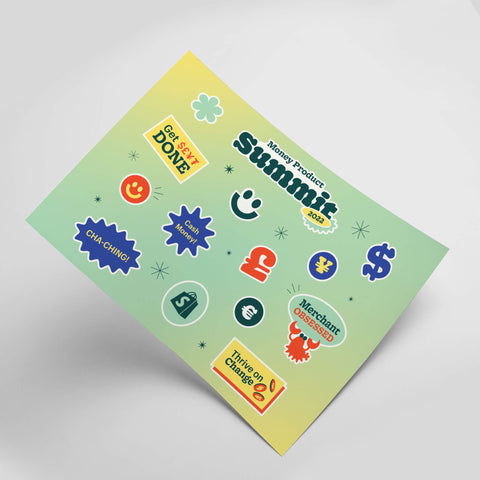 Shopify; Money Summit 2023 Event Branding