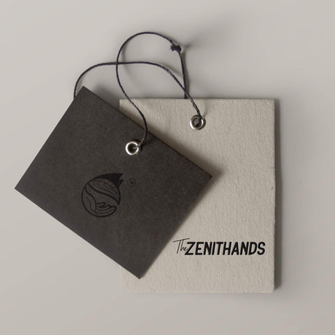 The Zenithands branding tag