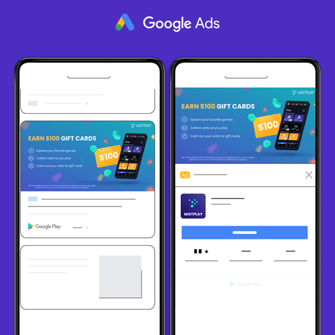 Mistplay; Static Ad Design