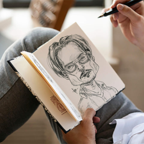 Personal Project; Caricature Graphite Sketches