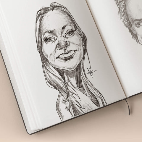 Personal Project; Caricature Graphite Sketches