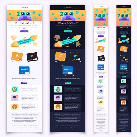 Mistplay; Onboarding EmaIl Campaign