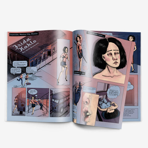 Algonquin College; Frida Kahlo Graphic Tale