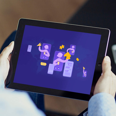 Mistplay; Editorial Blog Illustrations