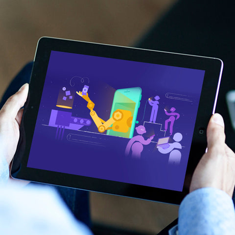 Mistplay; Editorial Blog Illustrations