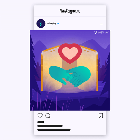 Mistplay; Social Media Post Illustrations