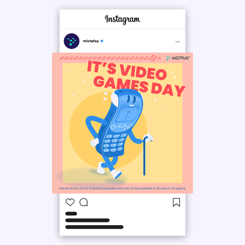 Mistplay; Social Media Post Illustrations