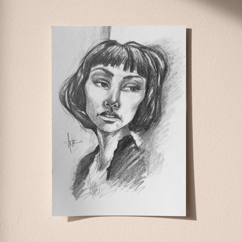 Personal Project; Portrait Study Of Swift Graphite Motions