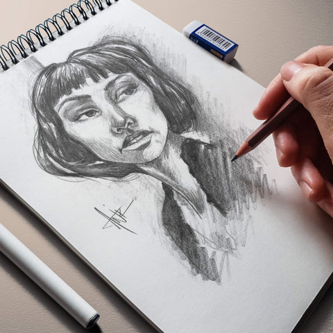 Personal Project; Portrait Study Of Swift Graphite Motions