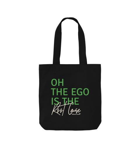 Black Printed Bag