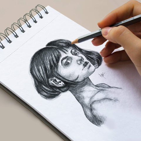 Personal Project; Graphite Portrait Study Of Facial Shadows