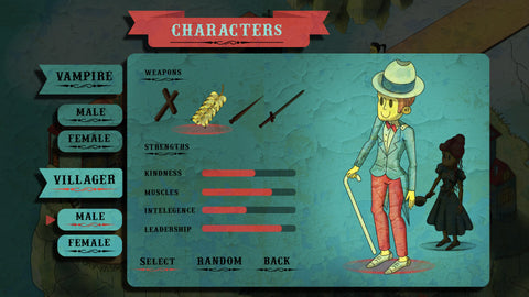 Fictional Isometric character design for a game