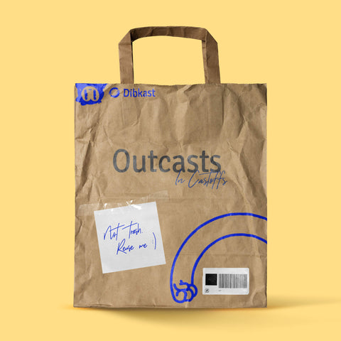 Dibkast recycled bag branding