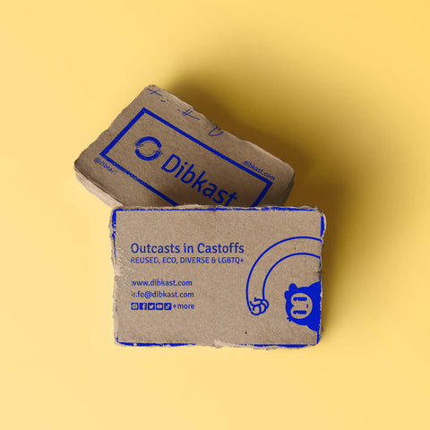 Dibkast design business card design