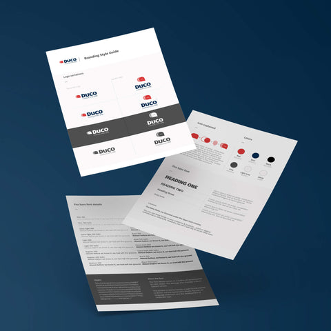 Graphic Design branding guidelines