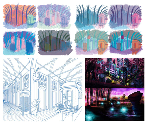 The lurking environment design