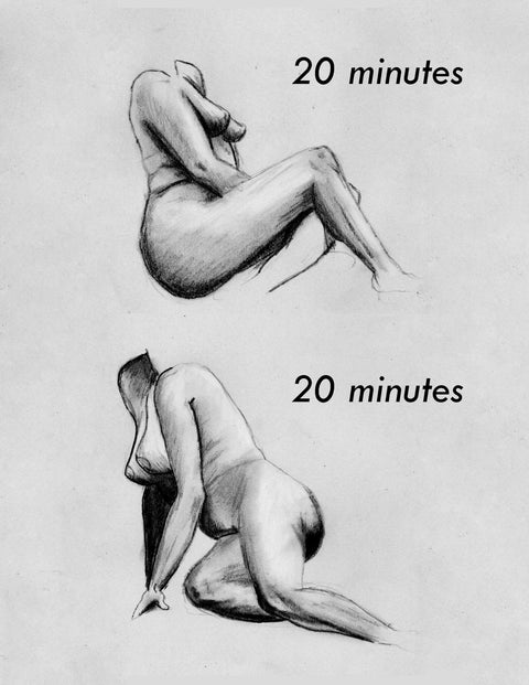 life drawing sketch