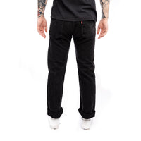 Levi Strauss & Co, straight leg, black jeans