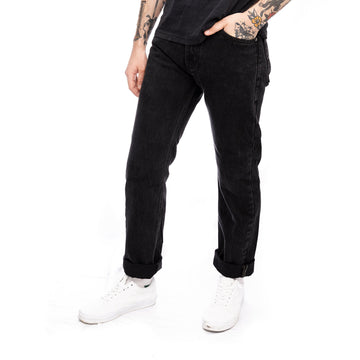 Levi Strauss & Co, straight leg, black jeans