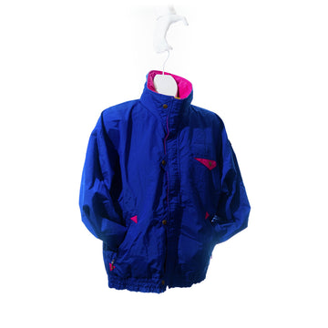 Lifa Blue And Pink Wind Breaker Coat