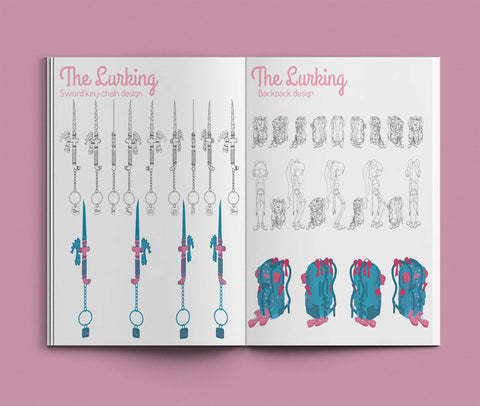 The Lurking object and character design