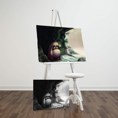 Monster character design digital painting
