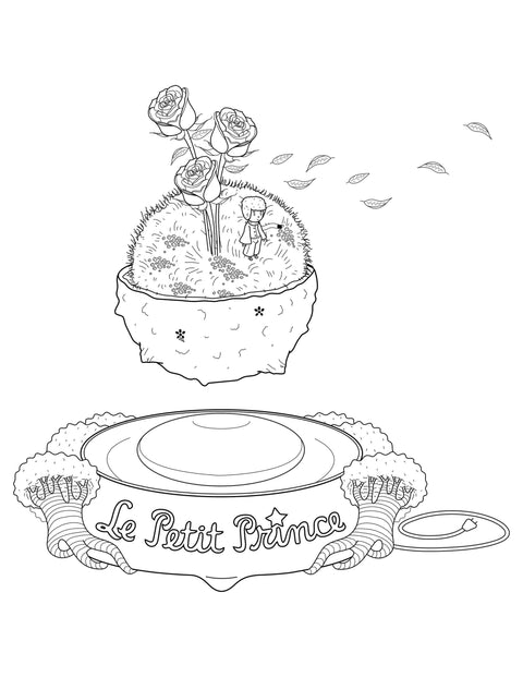 Petit Prince product design line work