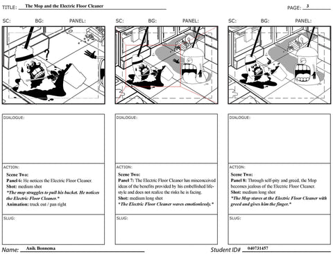 Metamorphism of The horse and the donkey page 3