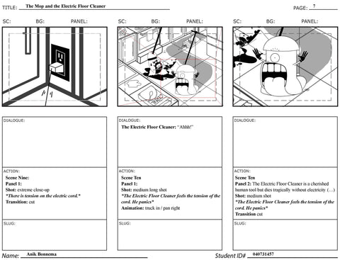 Metamorphism of The horse and the donkey page 7