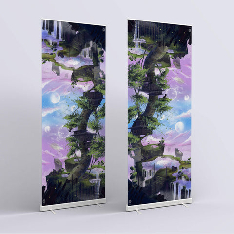 two worlds digital painting