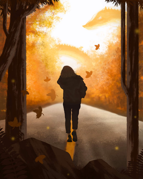 Personal Project; Mystical Dragon Digital Painting