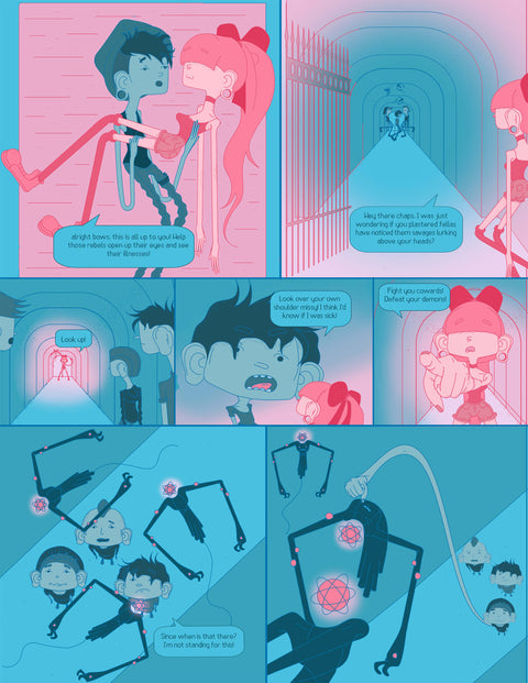 Algonquin College; Illustrated Graphic Novel on Mental Health