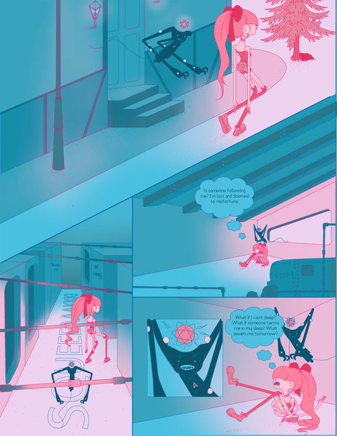 Algonquin College; Illustrated Graphic Novel on Mental Health