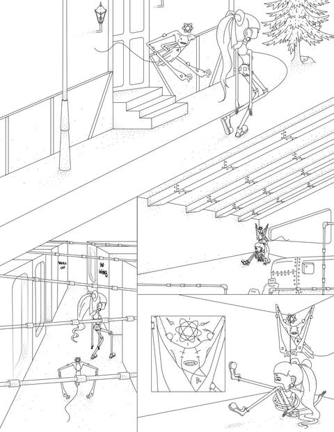 Algonquin College; Illustrated Graphic Novel on Mental Health