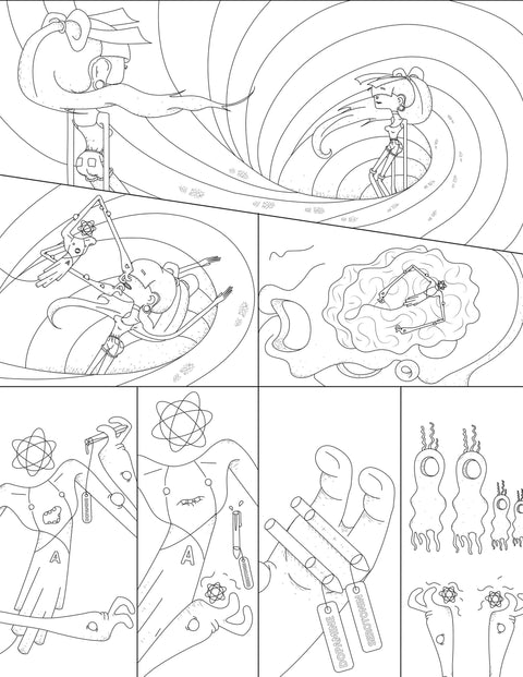 Algonquin College; Illustrated Graphic Novel on Mental Health