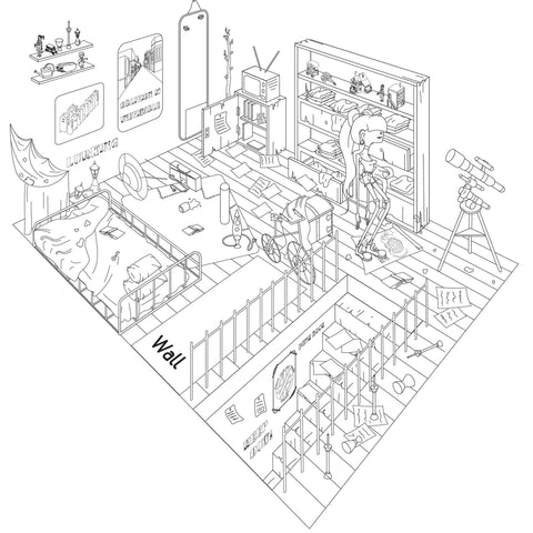 Algonquin College; Location Design for Graphic Novel on Mental Health