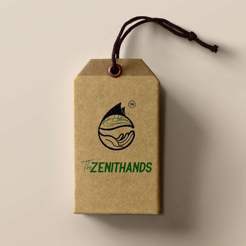 The Zenithands branding tag